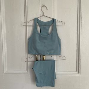 Girlfriend Collective tank & short set sz M